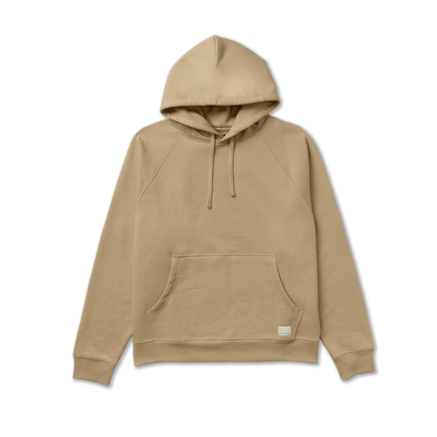 Beige RVCA men's hoodie