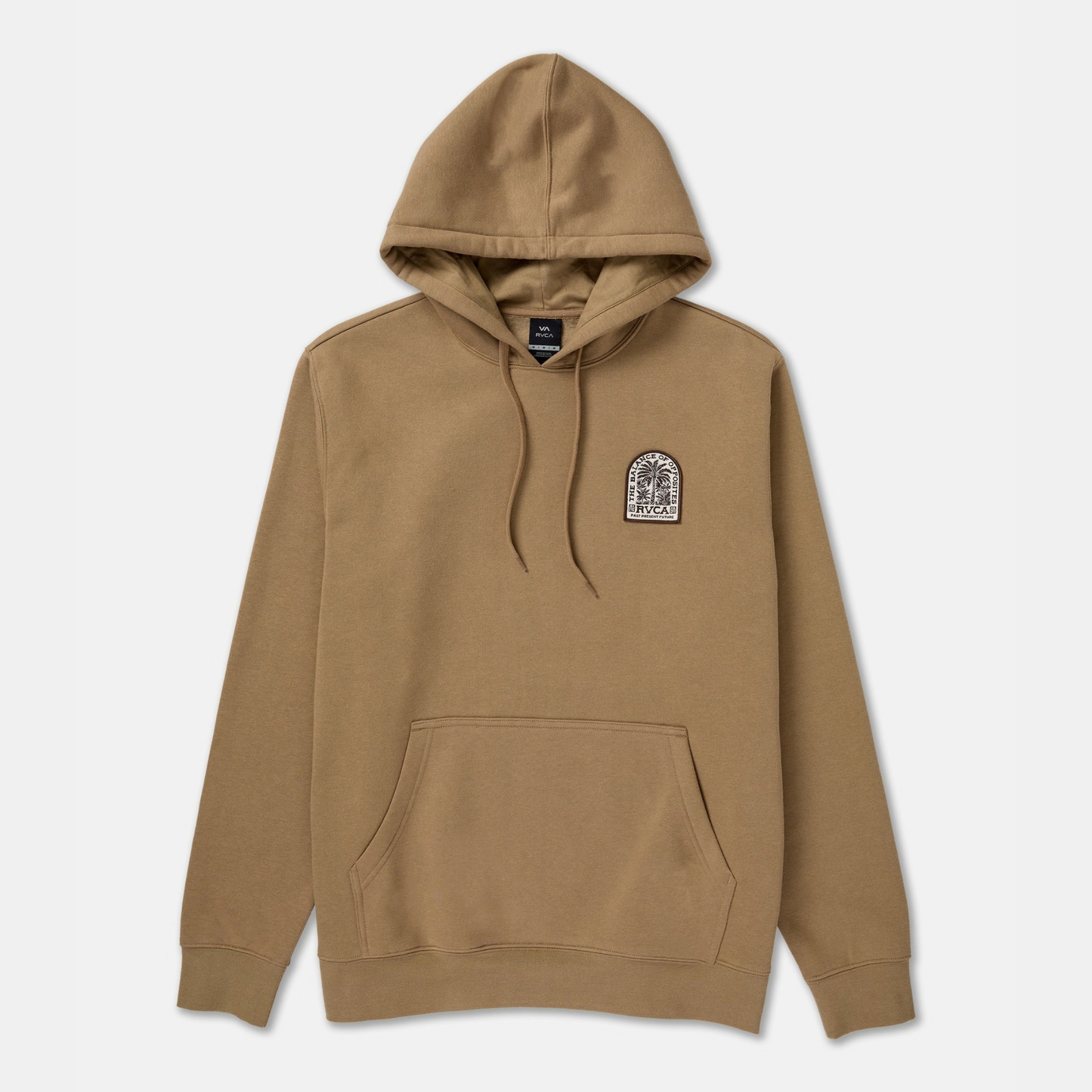 RVCA Men's Palm Grove Hoodie in Coyote