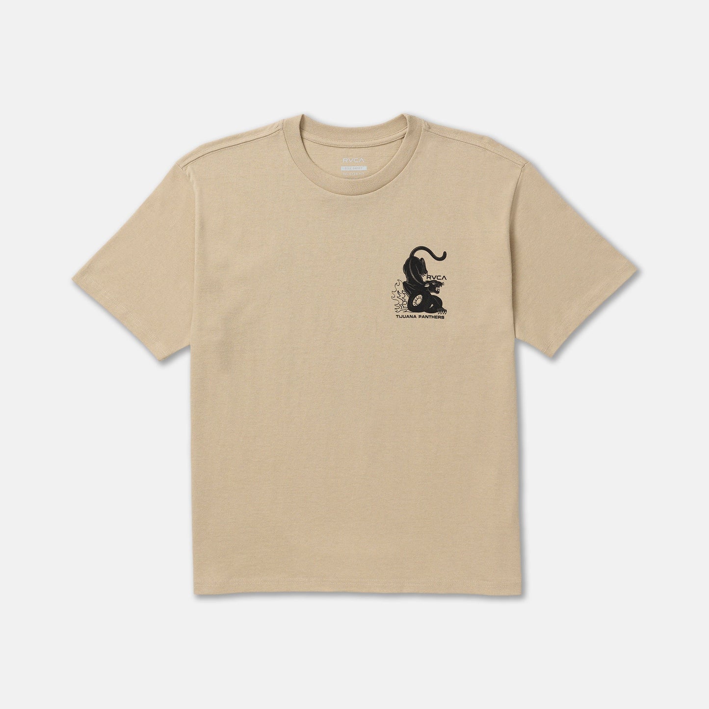 RVCA Burner Short Sleeve Shirt in Khaki