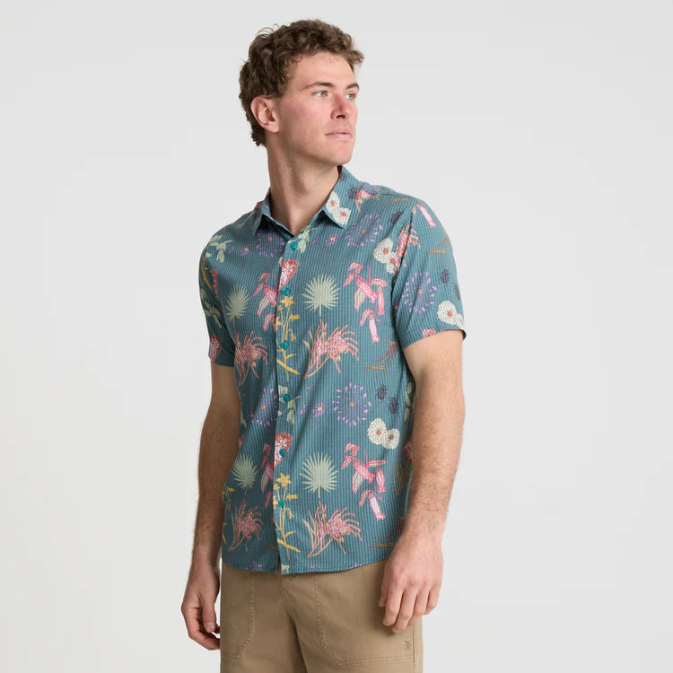 
                      
                        Shop the Roark Bless Up Breathable Stretch Shirt at Harbour Thread in the color Deep Sea. 
                      
                    