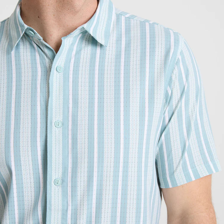 
                      
                        The Roark Bless Up Breathable Stretch Shirt has soft rubberized buttons
                      
                    