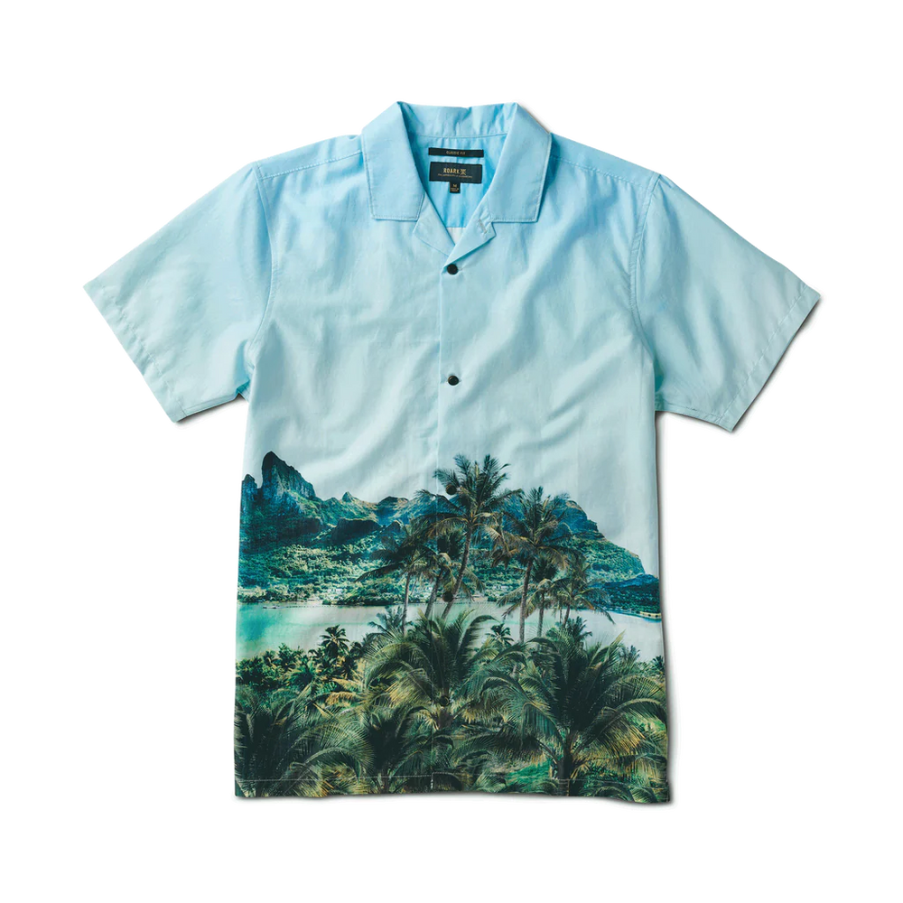 
                      
                        Roark Gonzo Camp Collar Shirt - Hinano Otemanu Light Blue
                      
                    