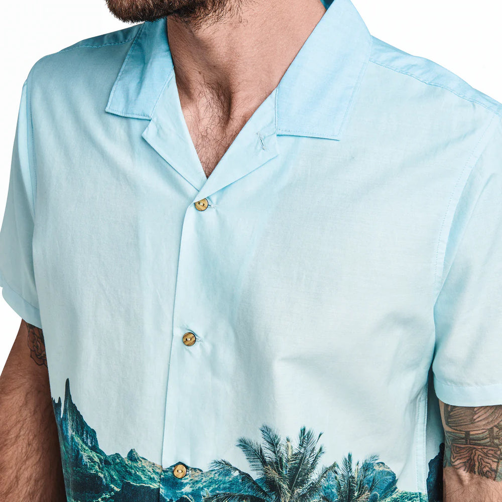 
                      
                        Roark Gonzo Camp Collar Shirt - Hinano Otemanu Light Blue
                      
                    