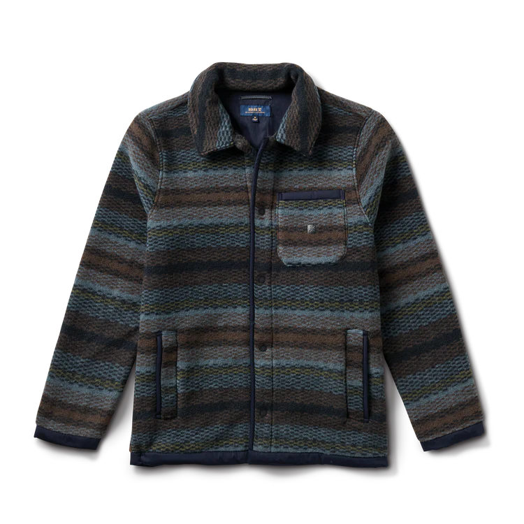 The Dark Navy Ember Overshirt by Roark