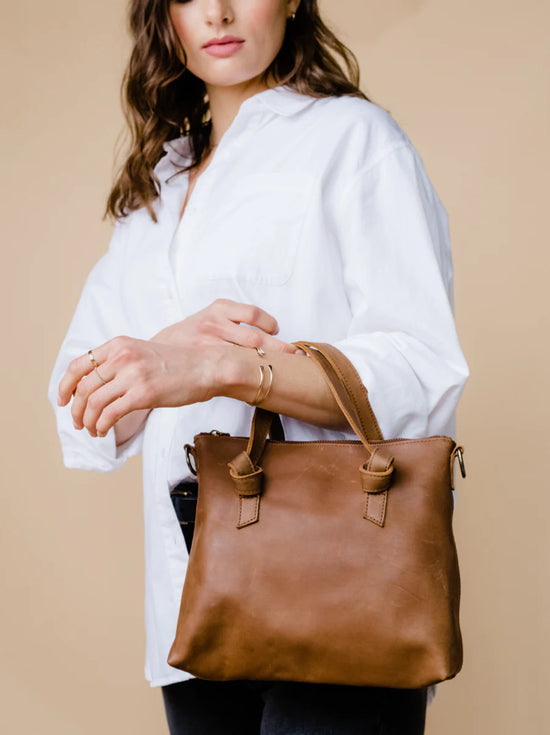 Load image into Gallery viewer, ABLE Rachel Crossbody Bag - Whiskey
