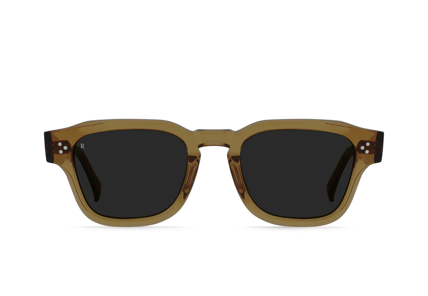 RAEN's Rece Men's Square Sunglasses with Clove frames and Shadow lenses