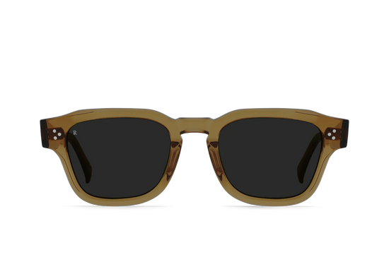 RAEN's Rece Men's Square Sunglasses with Clove frames and Shadow lenses