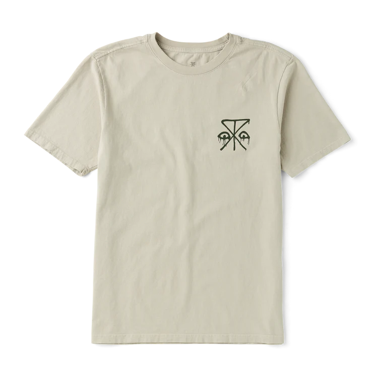 Roark Safecamp Premium Short Sleeve Tee in Fossil