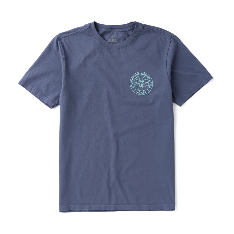 Roark Division Premium Short Sleeve Men's Tee in Neptune