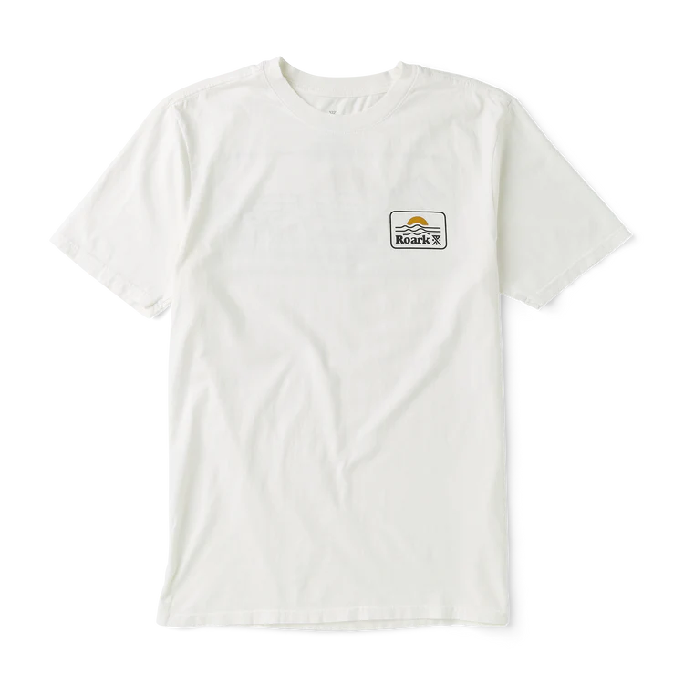 Roark Earth & Sea Premium Tee in Off White