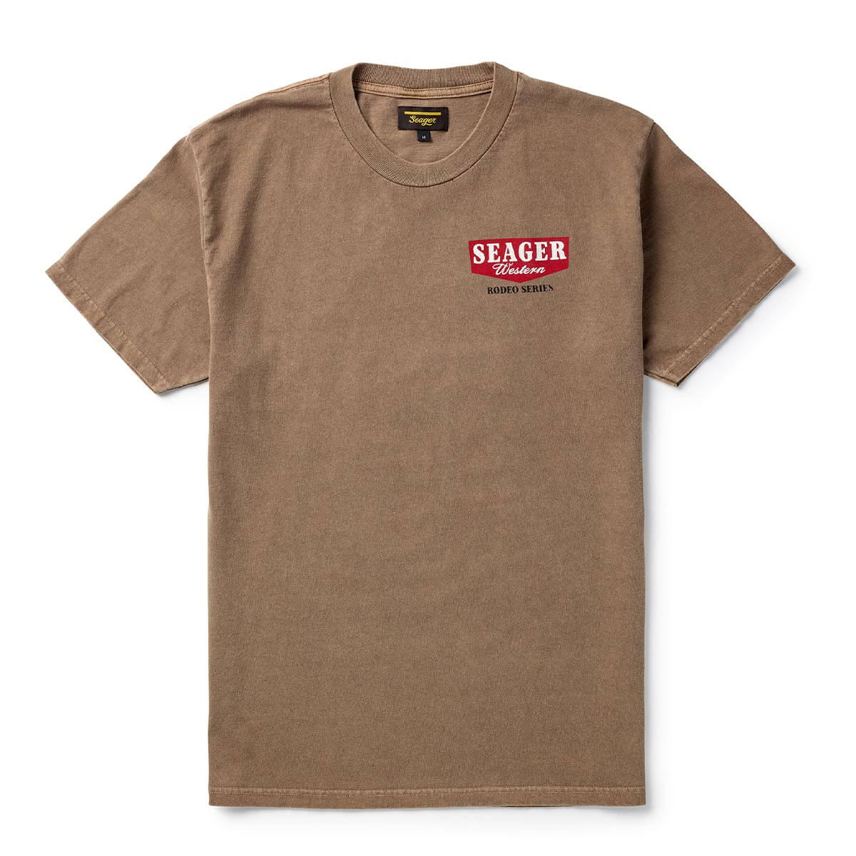 Seager Rodeo Series Tee in Pigment Brown