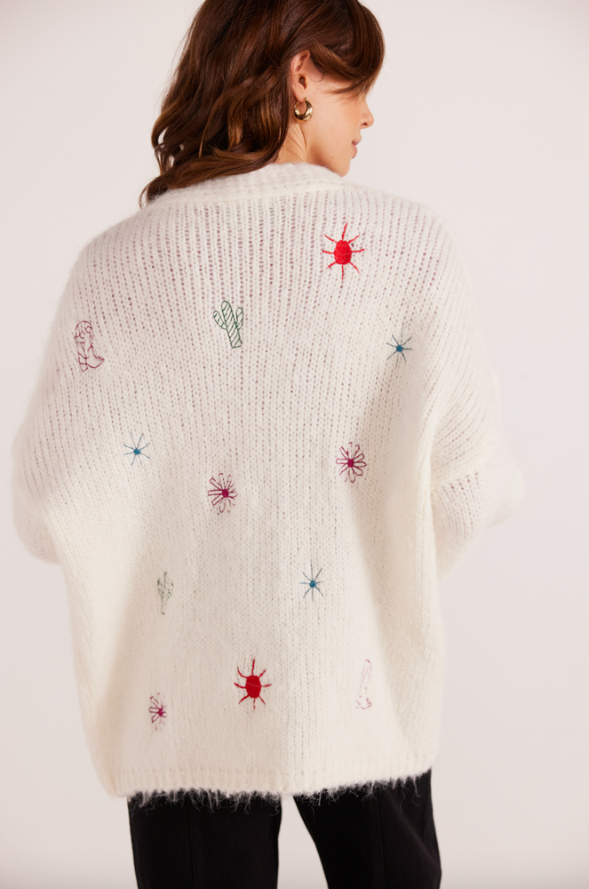 The Rosalie Motif Knit Jumper by MINKPINK