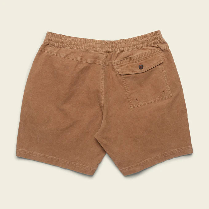 
                      
                        Back view of the tan Pressure Drop Cord Shorts by Howler Bros
                      
                    