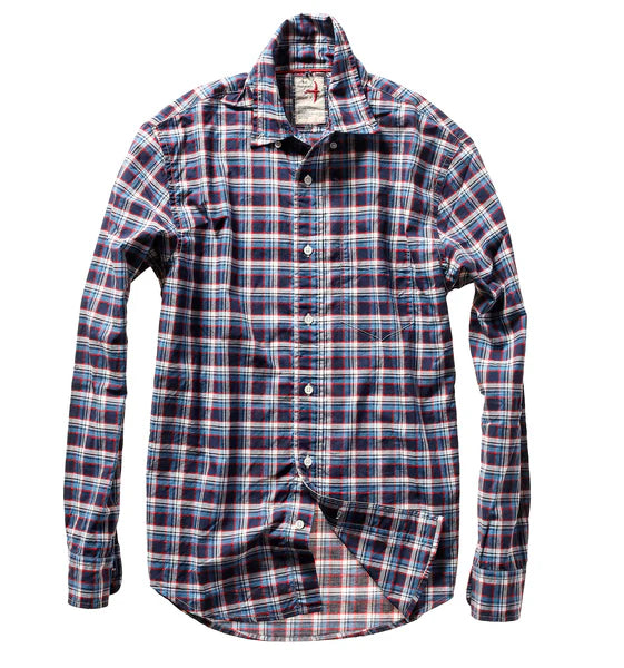 
                      
                        The Airtex Plaids Long Sleeve Button Up Shirt by Relwen
                      
                    