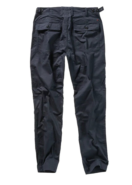 Back view of Relwen's Canvas Supply Pant in the color Dark Navy