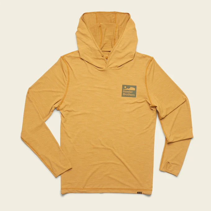 Howler Bros HB Tech Hoodie - Old Gold