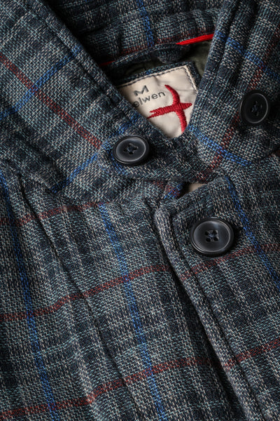 
                      
                        Men's lightweight plaid jacket
                      
                    