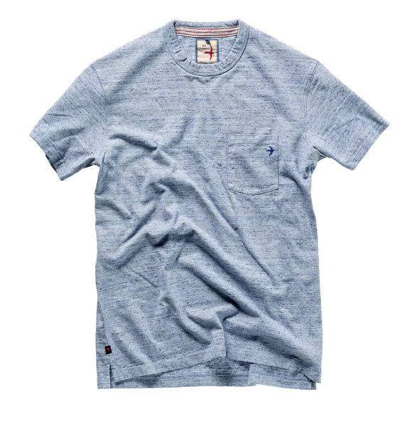 
                      
                        Shop the Light Blue Speckled Ringspun Pocket Tee by Relwen at Harbour Thread
                      
                    