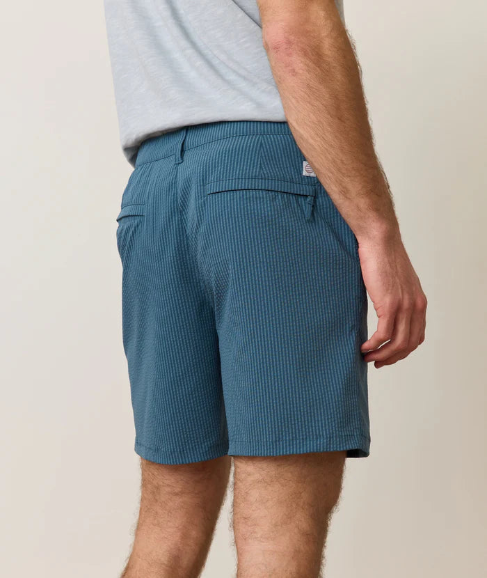 men's teal 7" shorts