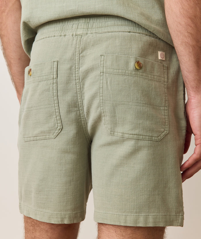Men's green shorts from Marine Layer