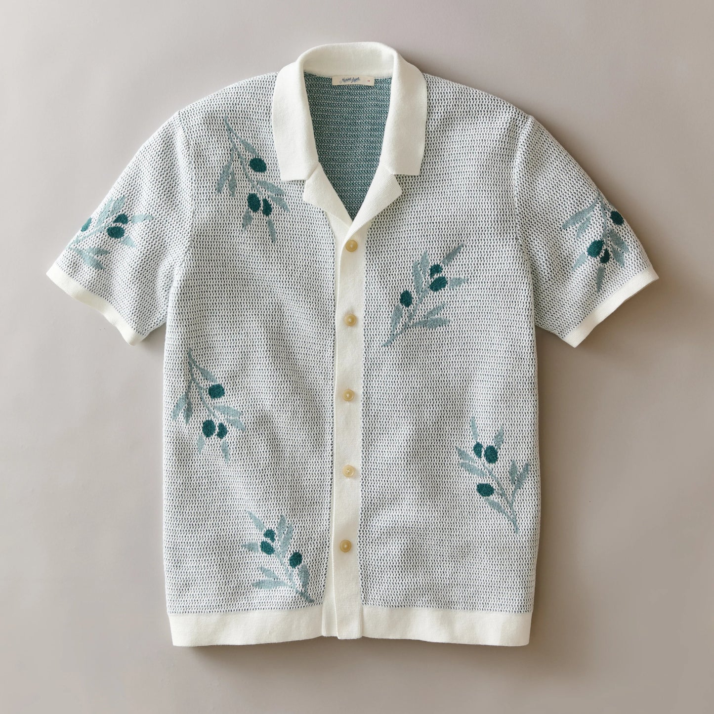 Marine Layer Olivo Resort Sweater, now available at Harbour Thread