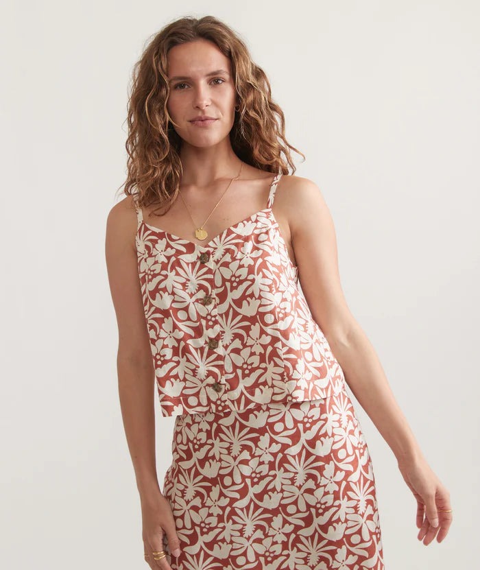 
                      
                        The Auburn Floral Celeste Hemp Cami by Marine Layer
                      
                    