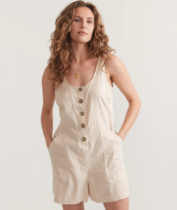 
                      
                        The Summer Stripe Sydney Romper by Marine Layer
                      
                    