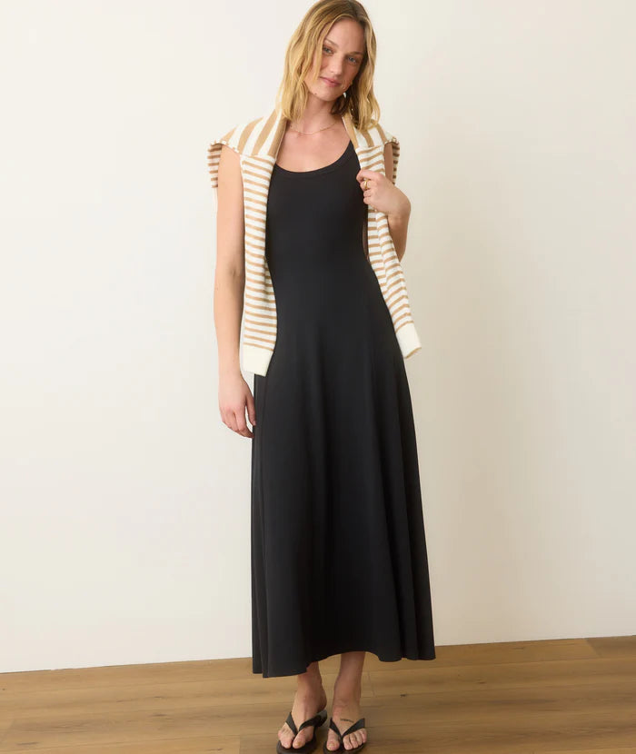 Shop the flattering Marine Layer Lexi Rib Sun-In Fit & Flare Dress at Harbour Thread