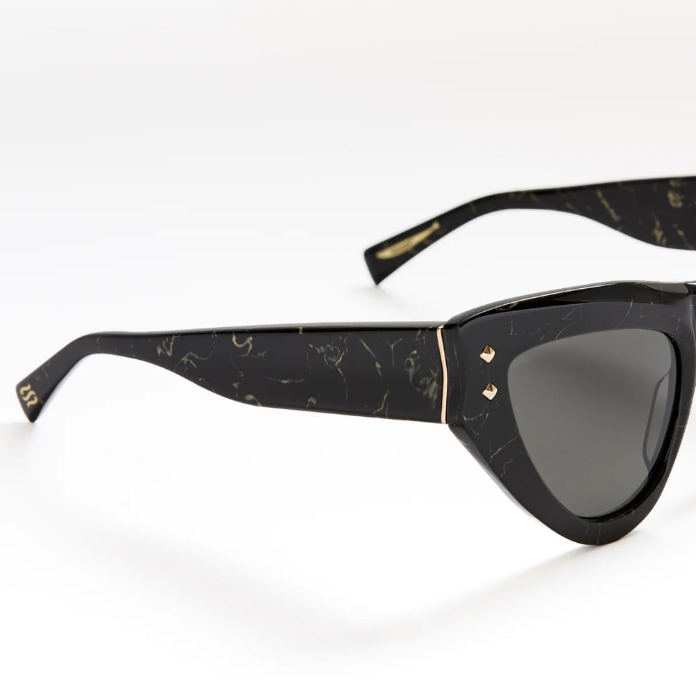 
                      
                        Women's black acetate cat eye sunglasses by SARDINE
                      
                    