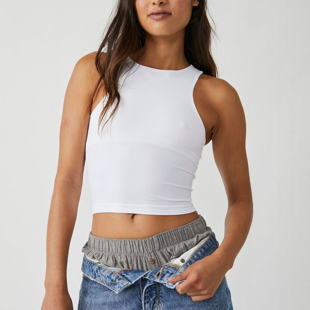 
                      
                        Free People Clean Lines Cami in White
                      
                    