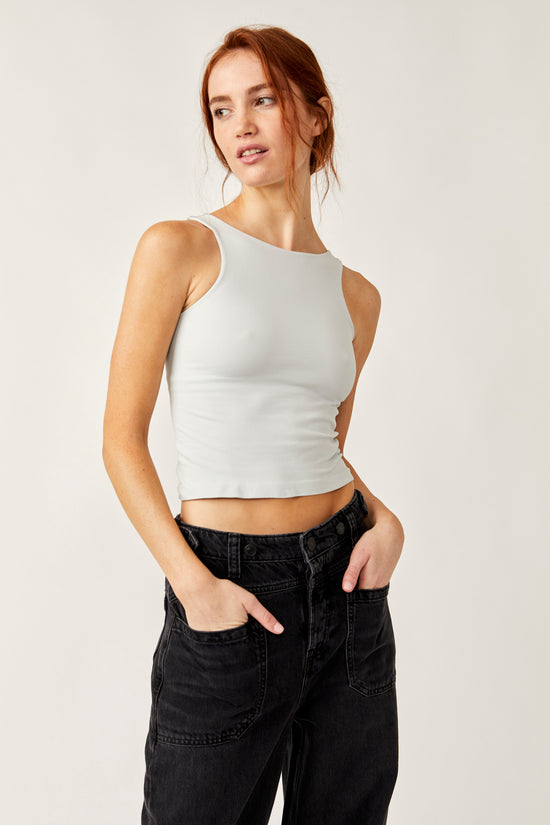 Free People Clean Lines Cami - Skywriting