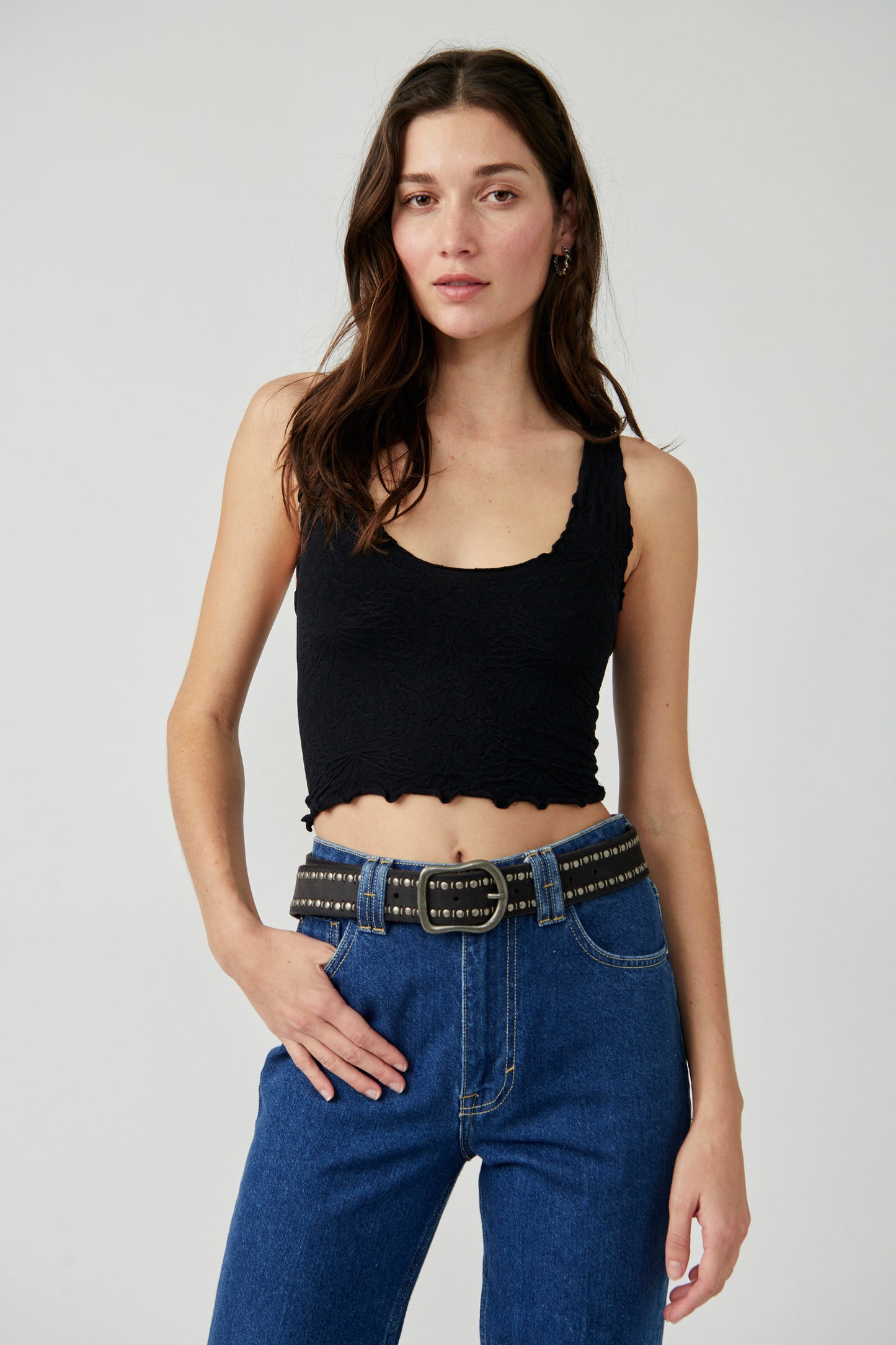 Free People Here For You Cami - Black