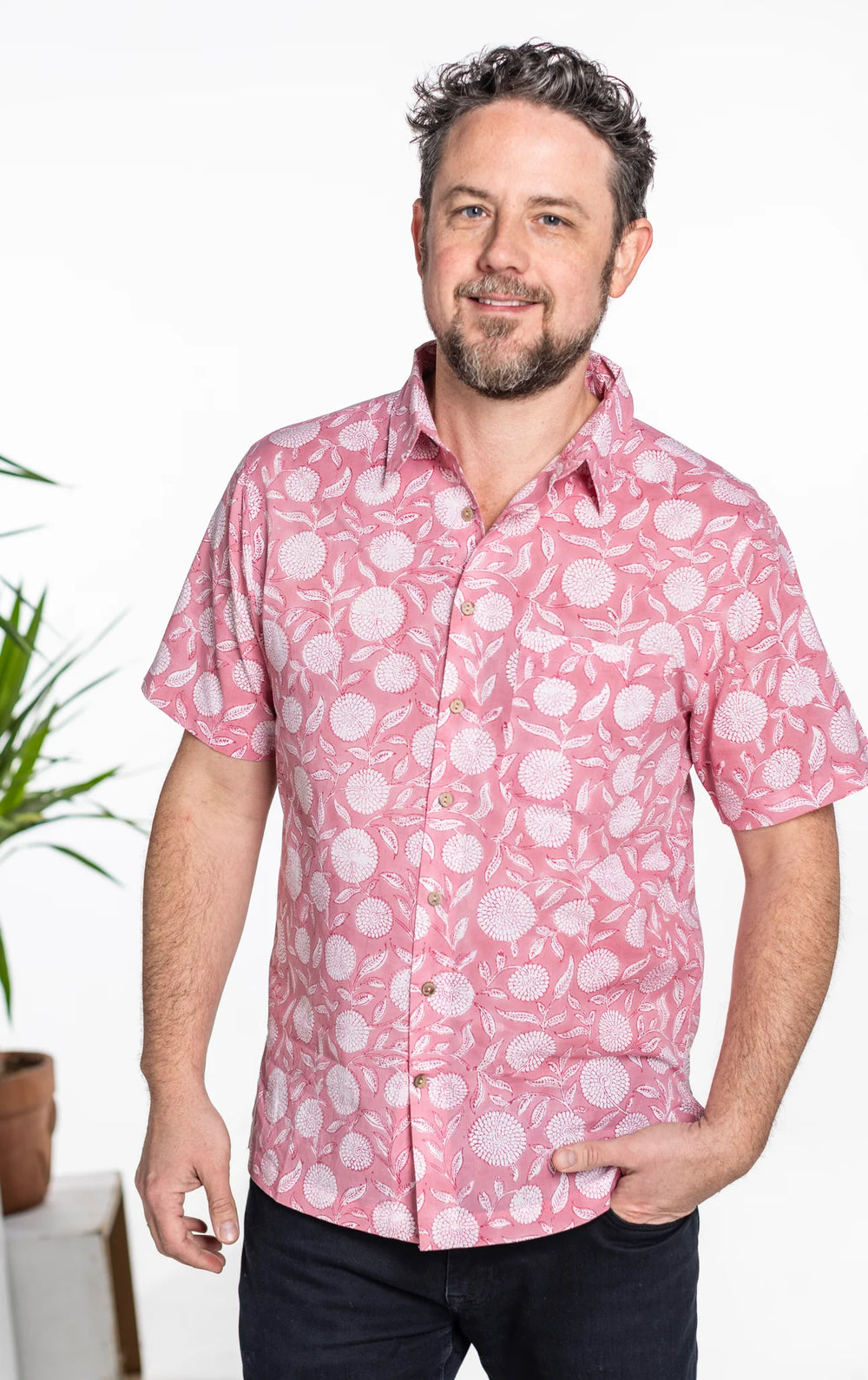 Add some personality to your warm-weather wardrobe with the One World Brothers Summer Bloom Shirt, now at Harbour Thread men's store in Burlington, VT. 