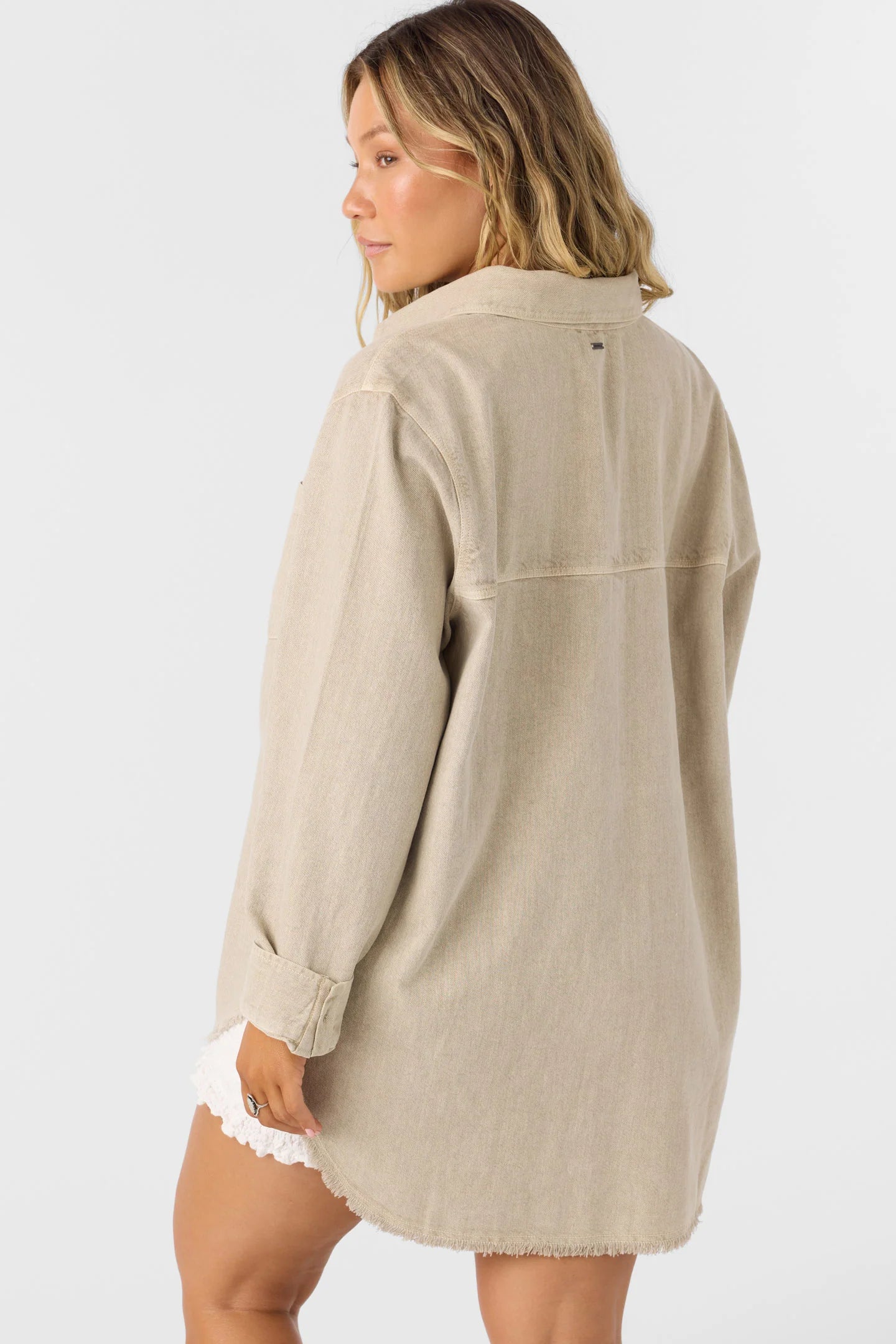 Taupe overshirt