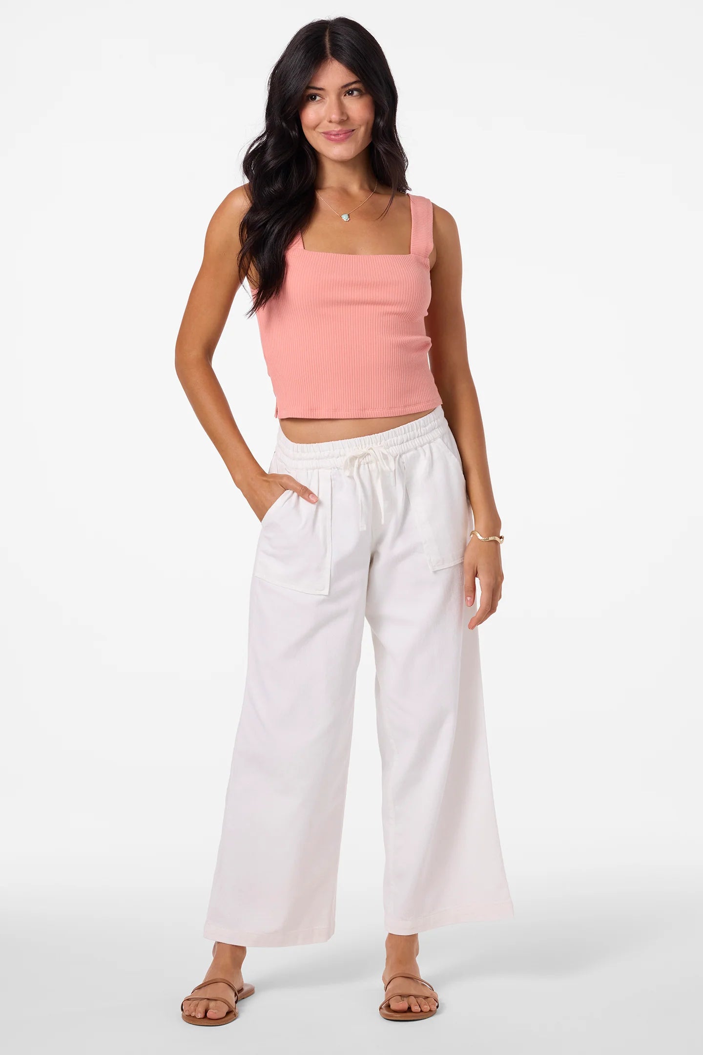 Shop the cool and casual Winter White O'Neill Sevie Pants at Harbour Thread boutique in Burlington, VT. 