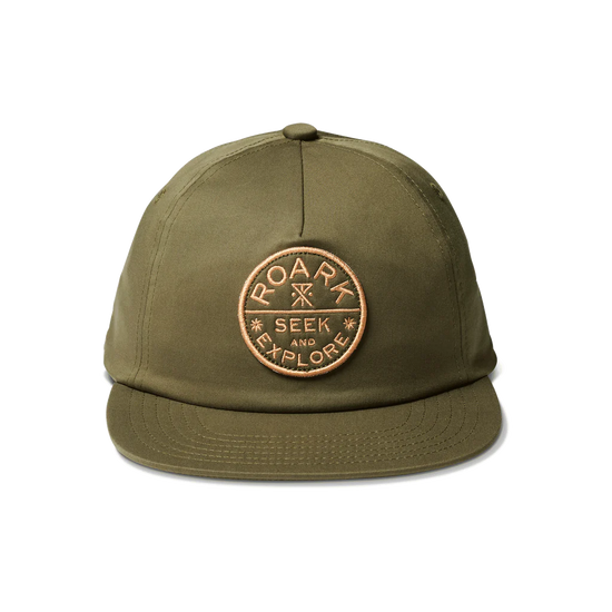 Load image into Gallery viewer, Roark Layover Strapback Hat - Military
