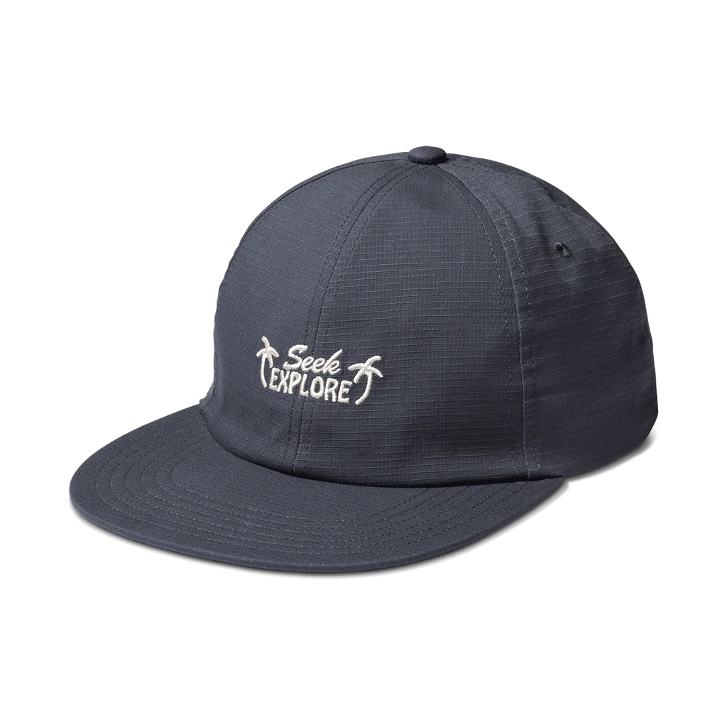 Roark Campover Strapback Hat - Dark Navy