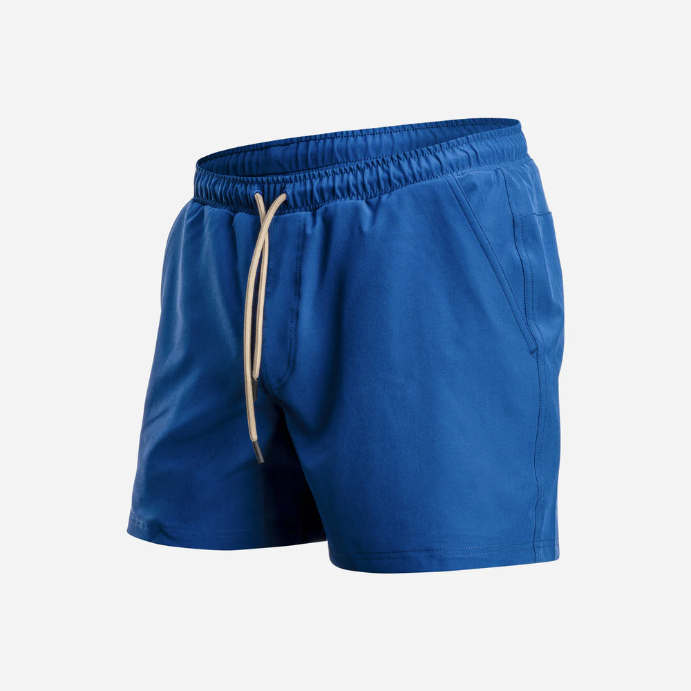 
                      
                        Men's blue 5" volley shorts
                      
                    