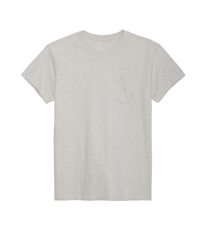 
                      
                        Heather Grey Pocket T-shirt
                      
                    