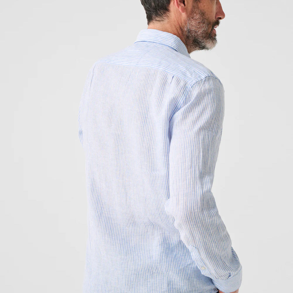 
                      
                        Faherty Men's Linen Laguna Shirt - Summer Classic Stripe
                      
                    