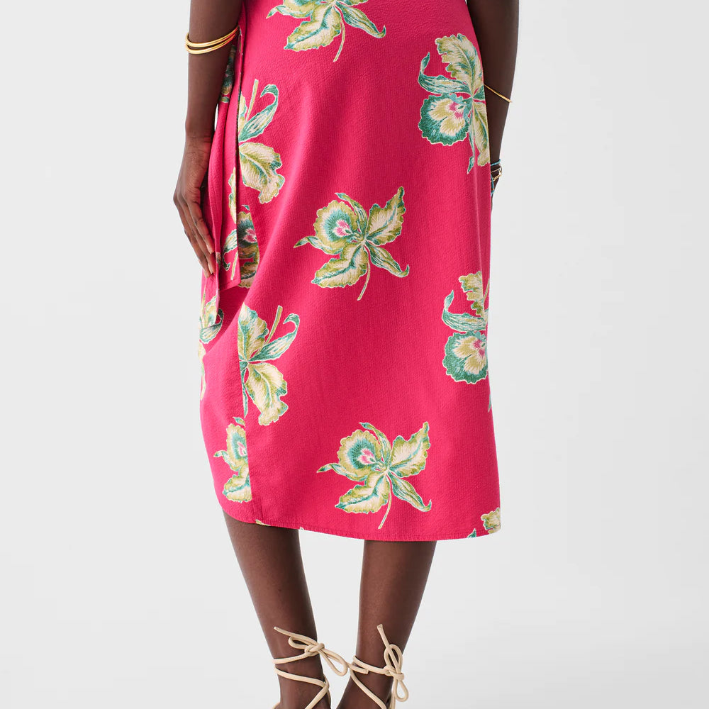 
                      
                        Faherty Pacifica Seersucker Wrap Skirt - Orchid Blossom
                      
                    