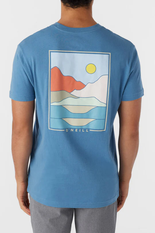 Back view of the Copen Blue Watcher Tee by O’Neill