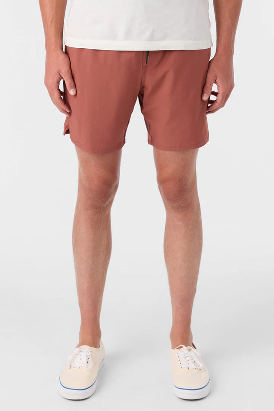 The Rustic Brown Perform Lined 17" Athletic Shorts by O’Neill