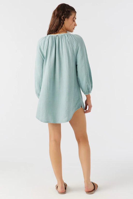 Back view of the Krysten Double Gauze Tunic Cover-Up by O’Neill