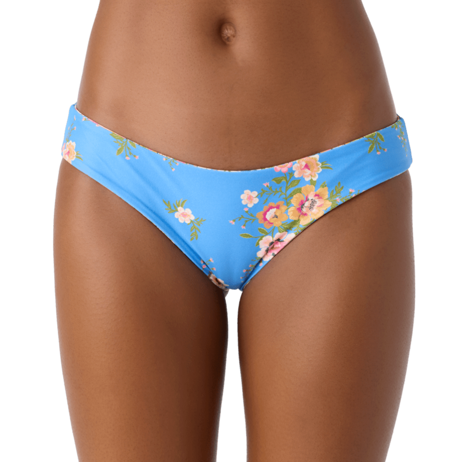 These reversible print O'Neill bikini bottoms at Harbour Thread have fuller coverage and a hipster fit design for versatile swimwear style.