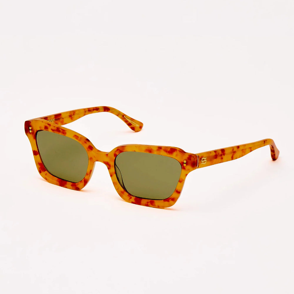 
                      
                        SARDINE Demi Oh Honey Tortoise Shell Square Frame Women's Sunglasses
                      
                    