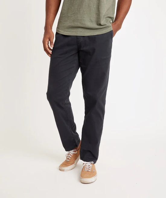 Marine Layer Saturday Pant Athletic Fit - Washed Black