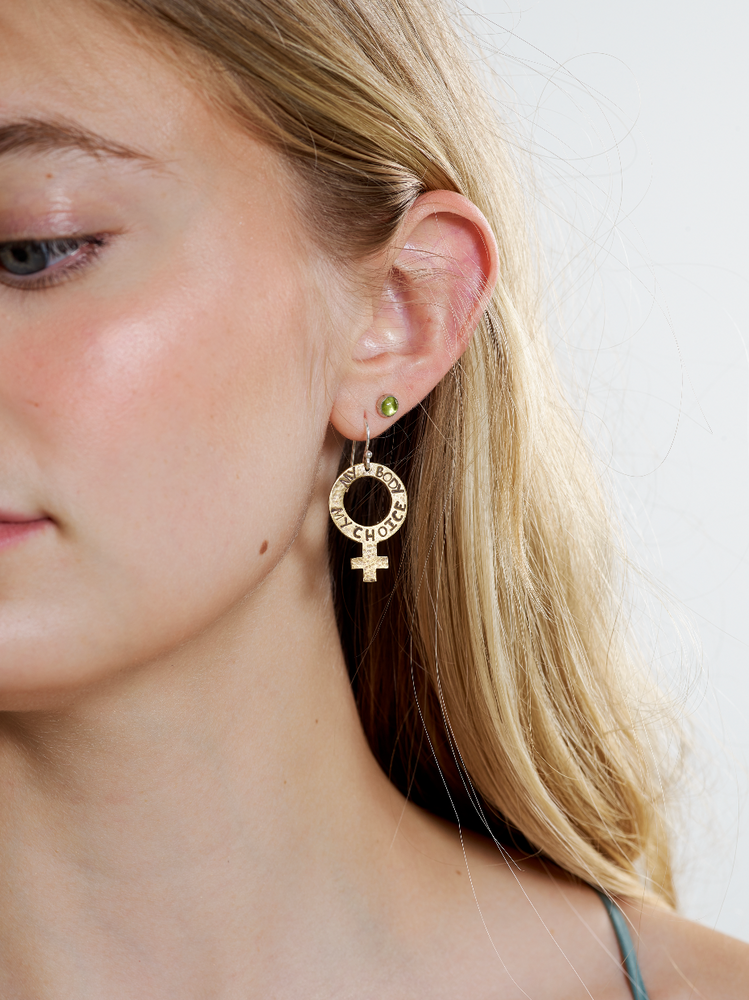 
                      
                        Jennifer Kahn My Body My Choice Earrings
                      
                    