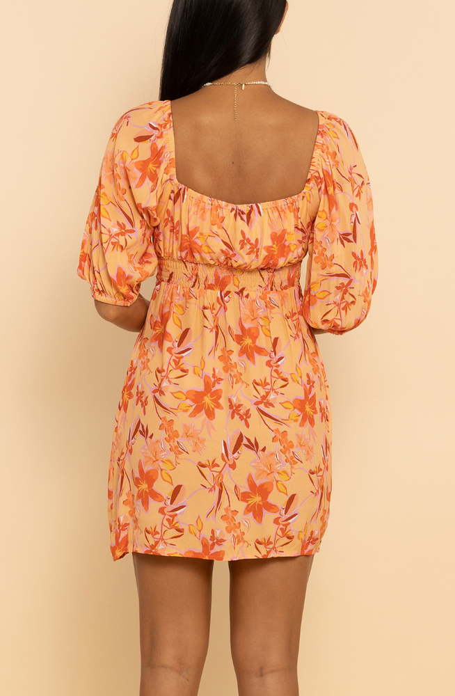 Shore Naples Mini Dress - 80's Bouquet