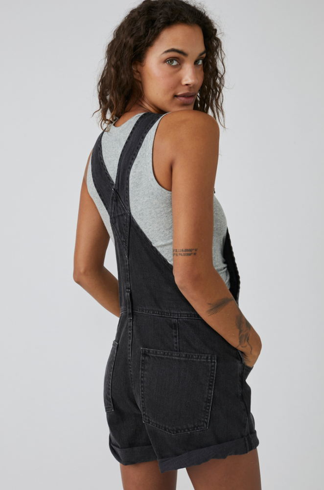 
                      
                        Back view of Free People's Ziggy Shortall in the color Mineral Black
                      
                    